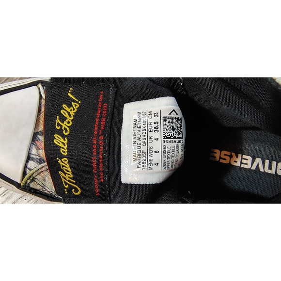 Converse Looney Tunes x Chuck Taylor All Star High Looney Characters Sz 6 Womens - Picture 3 of 15